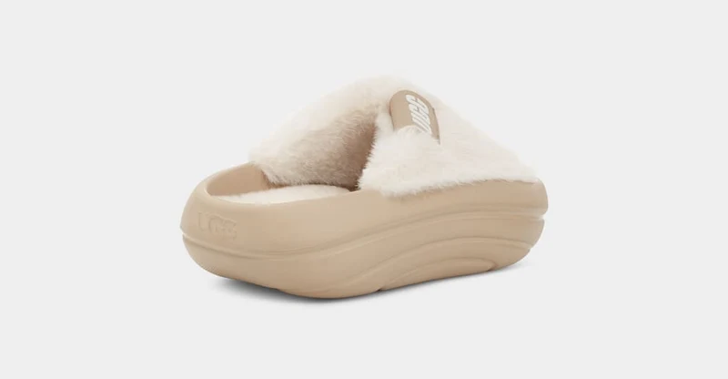 UGG Womens FoamO Plush Slide - Senfsamen