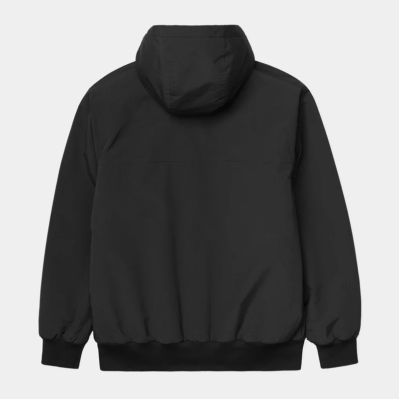 Carhartt WIP Segeljacke mit Kapuze für Herren – Schwarz / Weiß