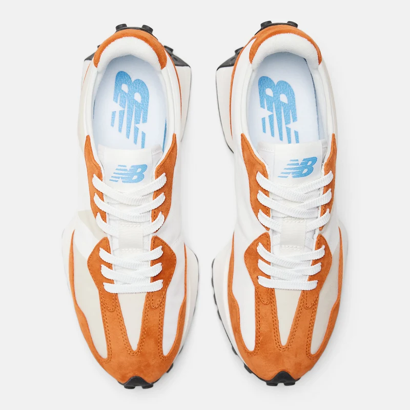 New Balance Unisex 327 Fashion Trainer – Rust Oxide / Timberwolf