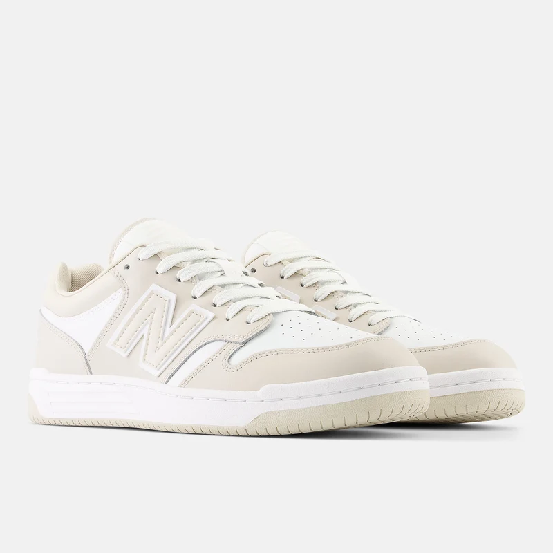 New Balance Unisex-Basketball-Modetrainer – Timberwolf / Weiß
