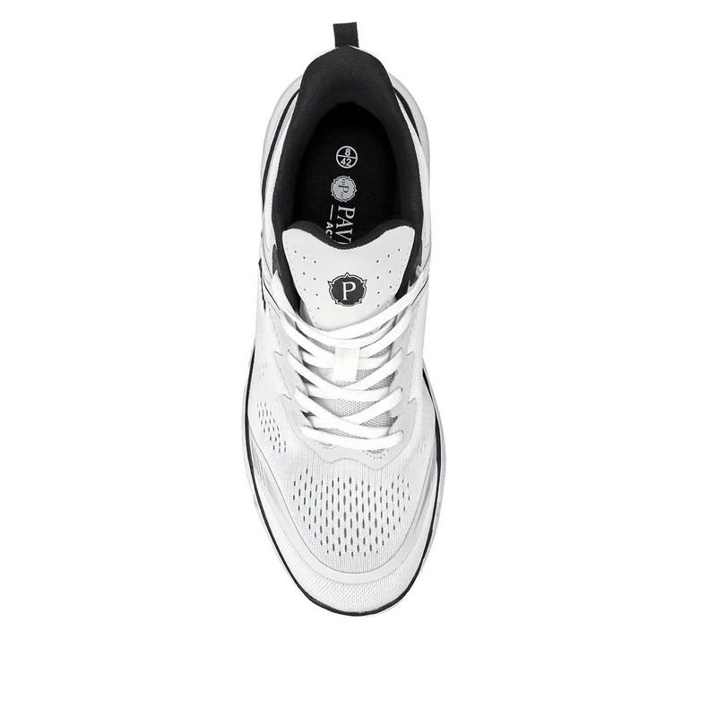 Easy Step In Wide Fit Memory Foam Trainers - BOJIE41008 / 326 944 - White