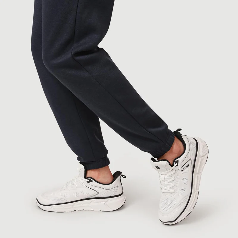 Easy Step In Wide Fit Memory Foam Trainers - BOJIE41008 / 326 944 - White