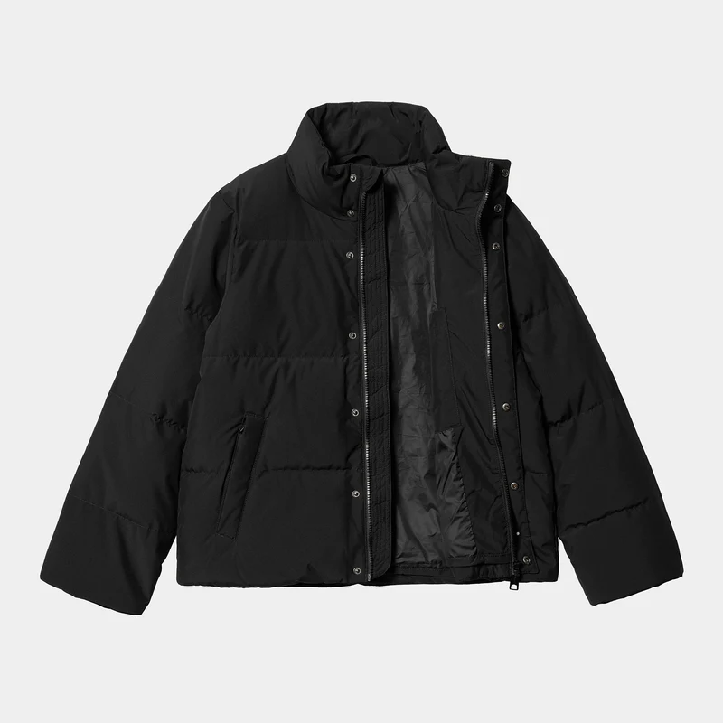 Carhartt WIP Damen Yanie Jacke – Schwarz / Weiß