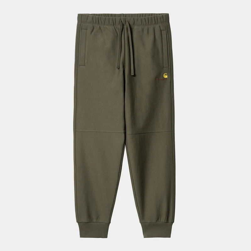 Carhartt WIP Herren American Script Jogginghose - Pflanze