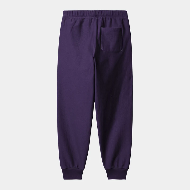 Carhartt WIP Herren American Script Jogginghose - Cassis
