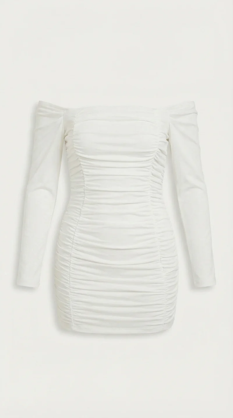 Yvette | Minidress aderente con maniche lunghe