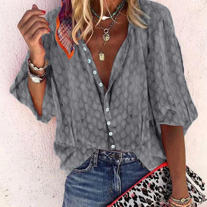 Blusa elegante da donna | Blusa casual estiva
