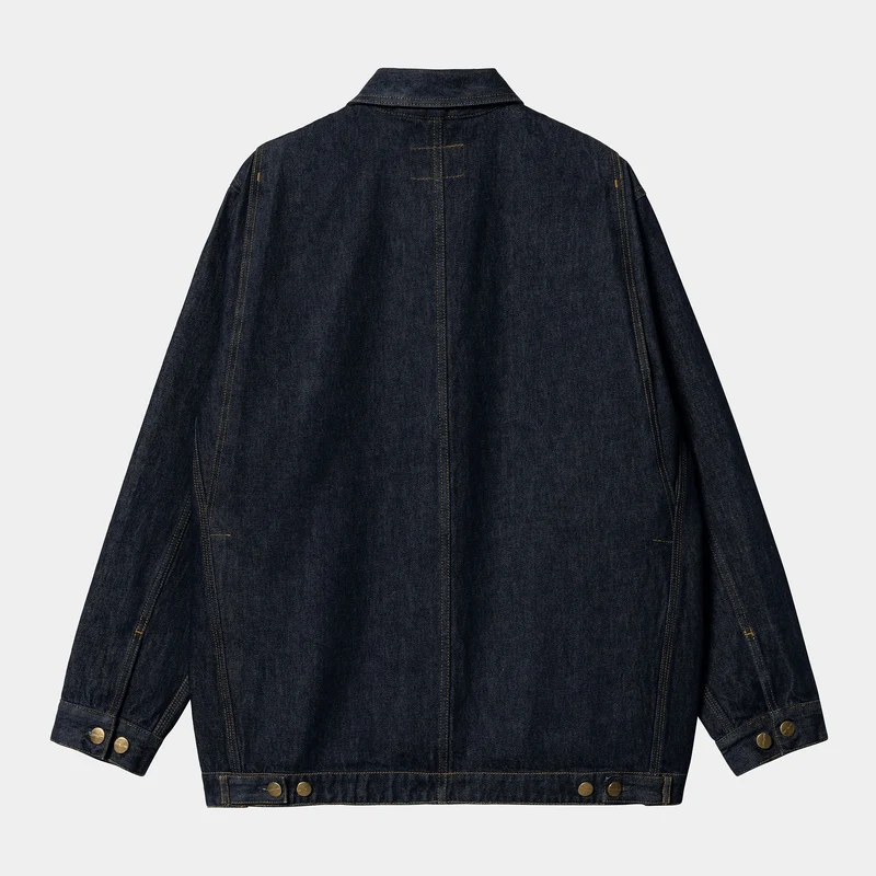 Carhartt WIP Herren Nash Rinsed Jacke – Blau