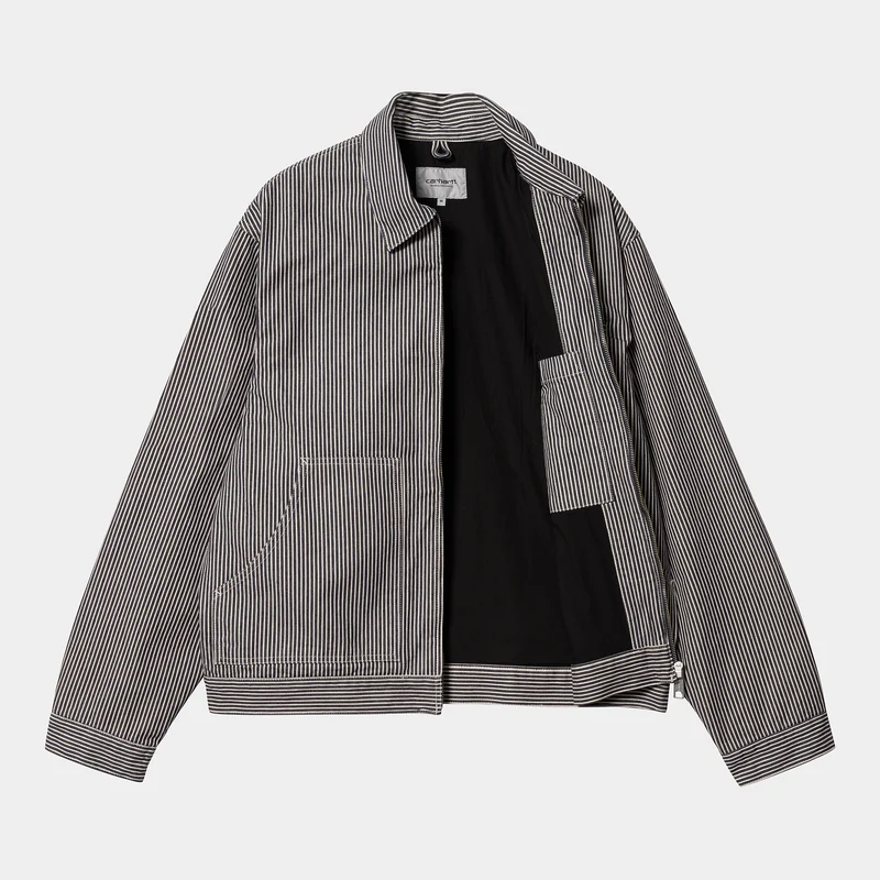 Carhartt WIP Herren-Terrell-Jacke – Dunkelblau/Wachs