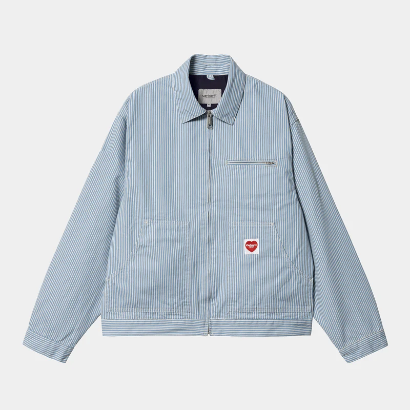 Carhartt WIP Herren-Terrell-Jacke – Bleichmittel/Wachs