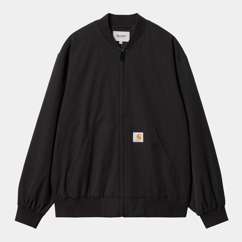 Carhartt WIP Aktive Bomberjacke für Herren – Schwarz