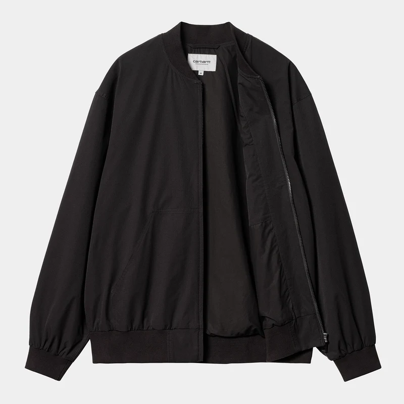 Carhartt WIP Aktive Bomberjacke für Herren – Schwarz