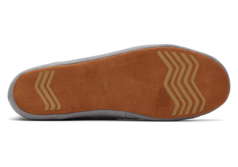 TOMS Lola-Hausschuhe für Damen – Grau Metallic