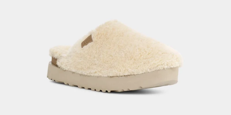 UGG Fuzz Sugar Slide für Damen – Natur