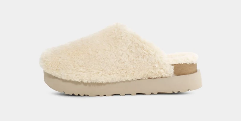 UGG Fuzz Sugar Slide für Damen – Natur