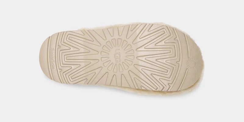 UGG Fuzz Sugar Slide für Damen – Natur