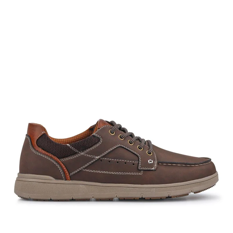 Casual Lace Up Shoes - GANG41013 / 327 575 - Brown