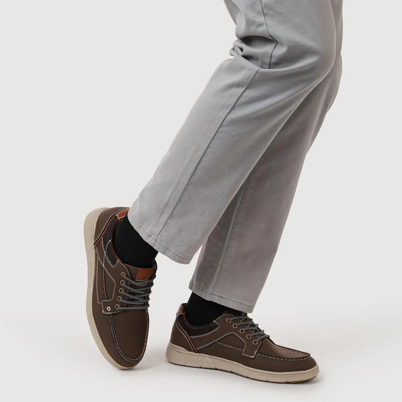 Casual Lace Up Shoes - GANG41013 / 327 575 - Brown