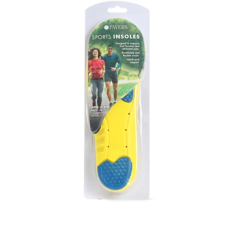 Cushioned Removable Insole - RUN29007 / 315 205 - Yellow-Multi