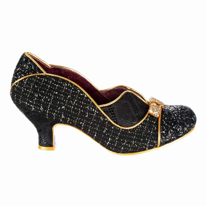 Irregular Choice Damen halterloser High Heel - Schwarz