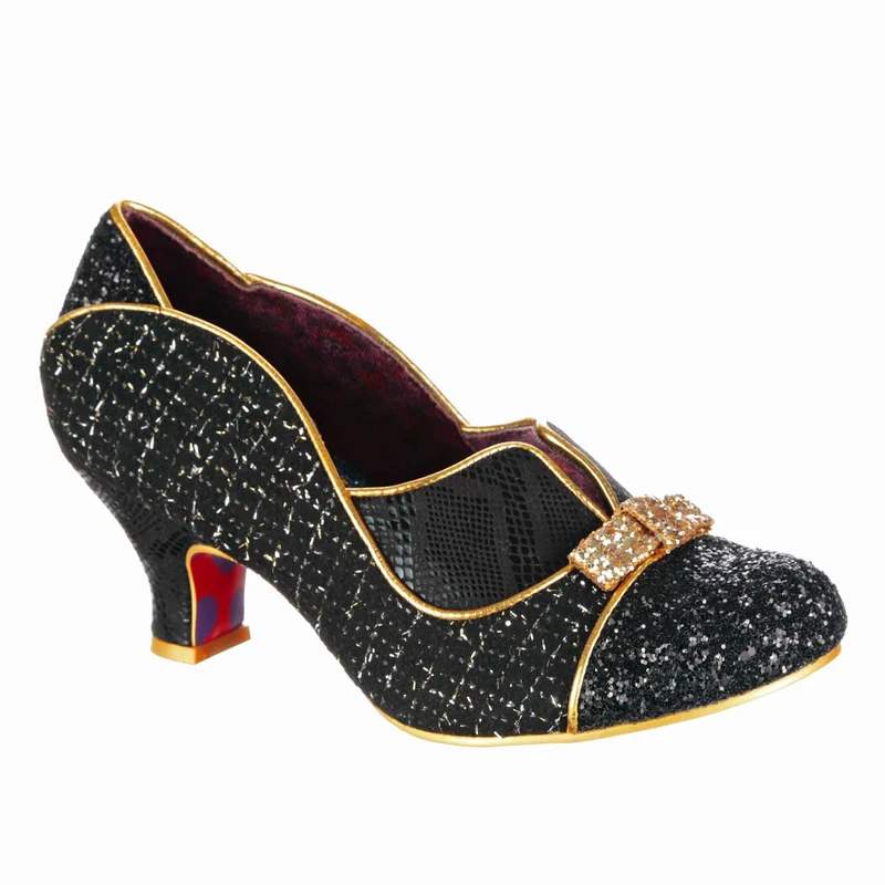 Irregular Choice Damen halterloser High Heel - Schwarz
