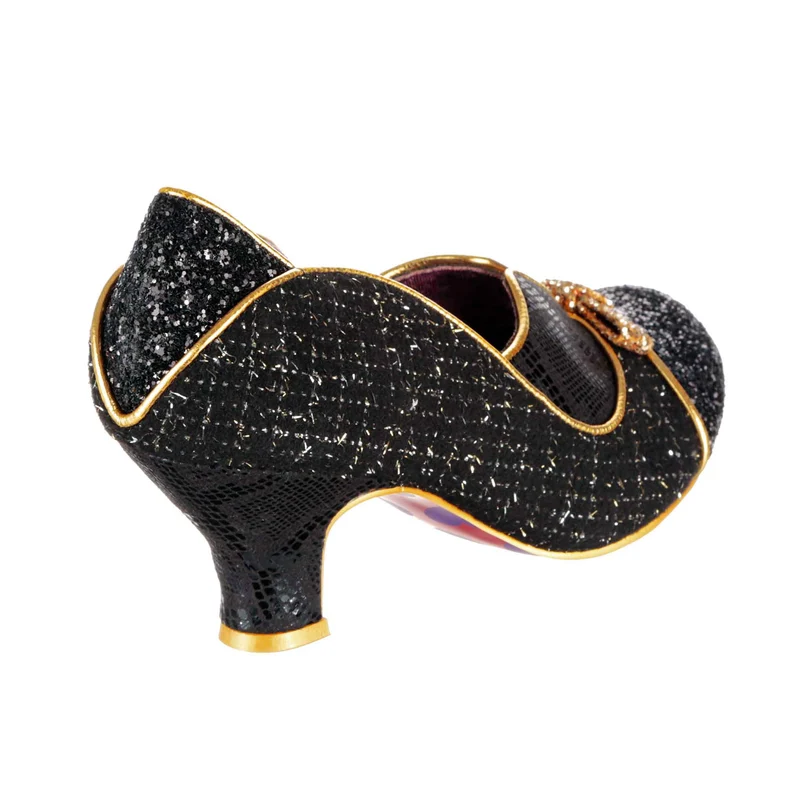 Irregular Choice Damen halterloser High Heel - Schwarz