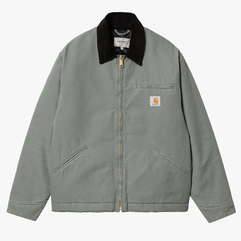 Carhartt WIP Herren-Detroit-Jacke – Rauchgrün