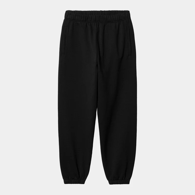 Carhartt WIP Herren-Sweathose mit Taschen – Schwarz
