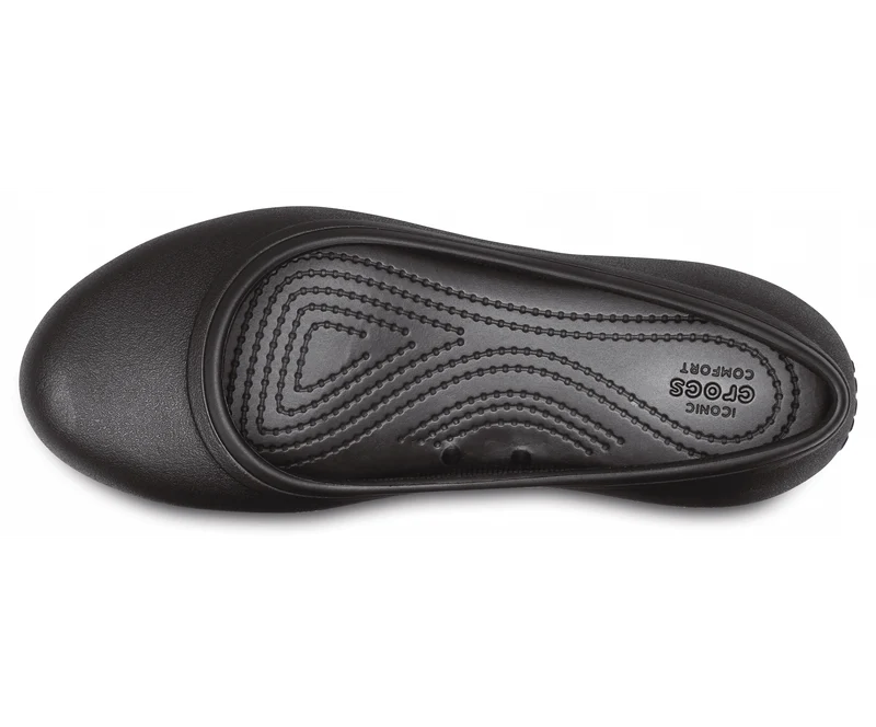 Crocs Unisex At Work Flat – Schwarz