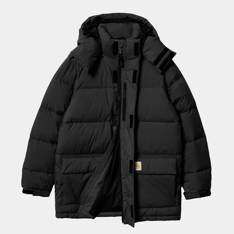 Carhartt WIP Herren Milter Jacke – Schwarz