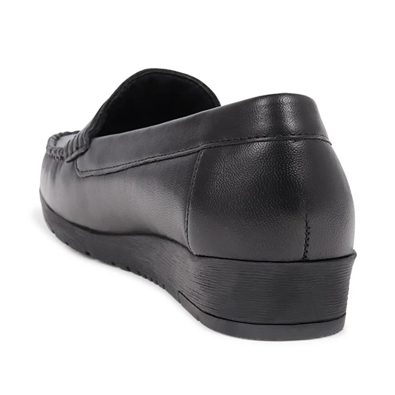 Smart Leather Moccasins - NAP40010 / 326 590 - Black