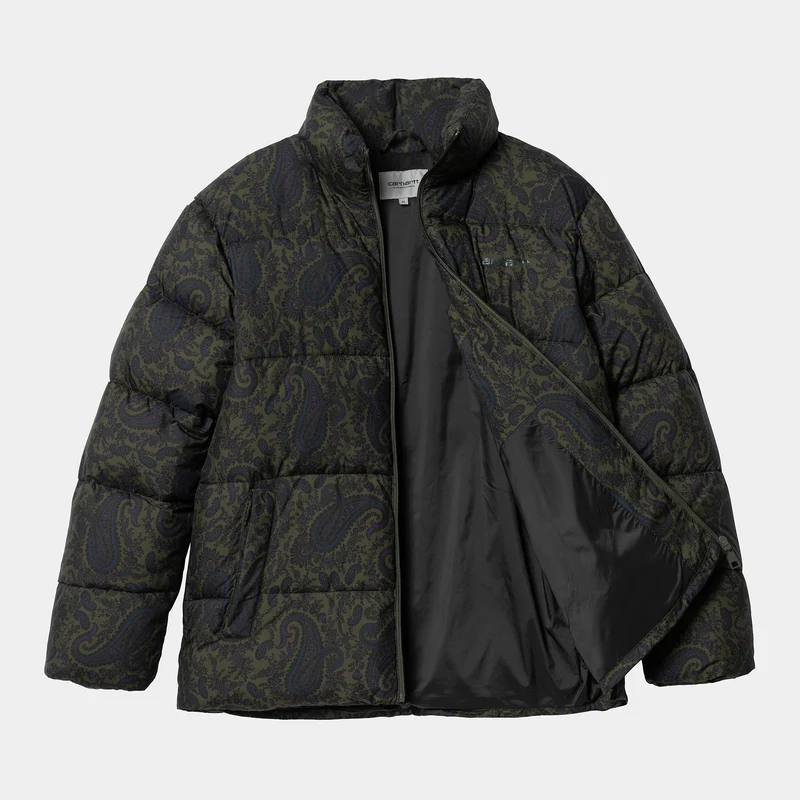 Carhartt WIP Herren-Springfield-Jacke – Pflanzen-/Paisley-Druck