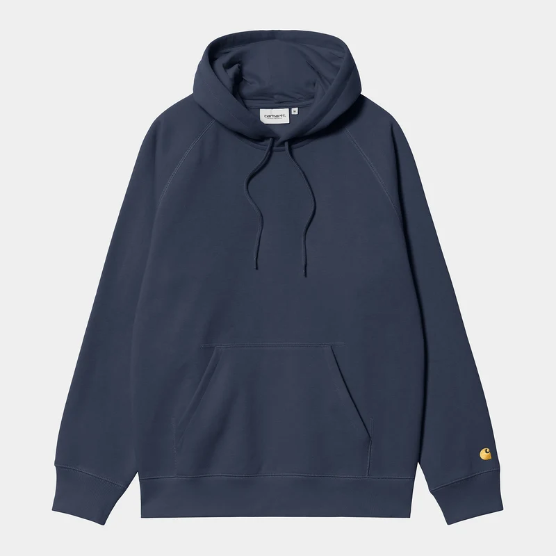 Carhartt WIP Herren Chase Sweat Hoodie – Blau