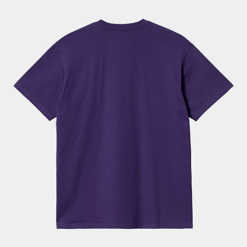 Carhartt WIP Herren Chase Kurzarm-T-Shirt – Tyrian