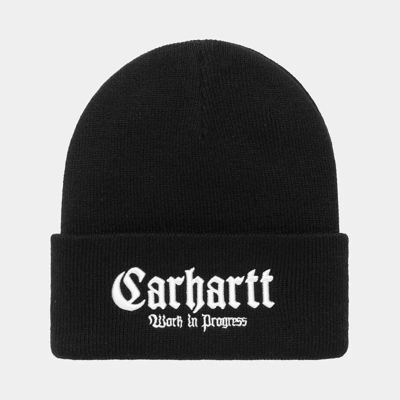 Carhartt WIP Onyx-Mütze – Schwarz