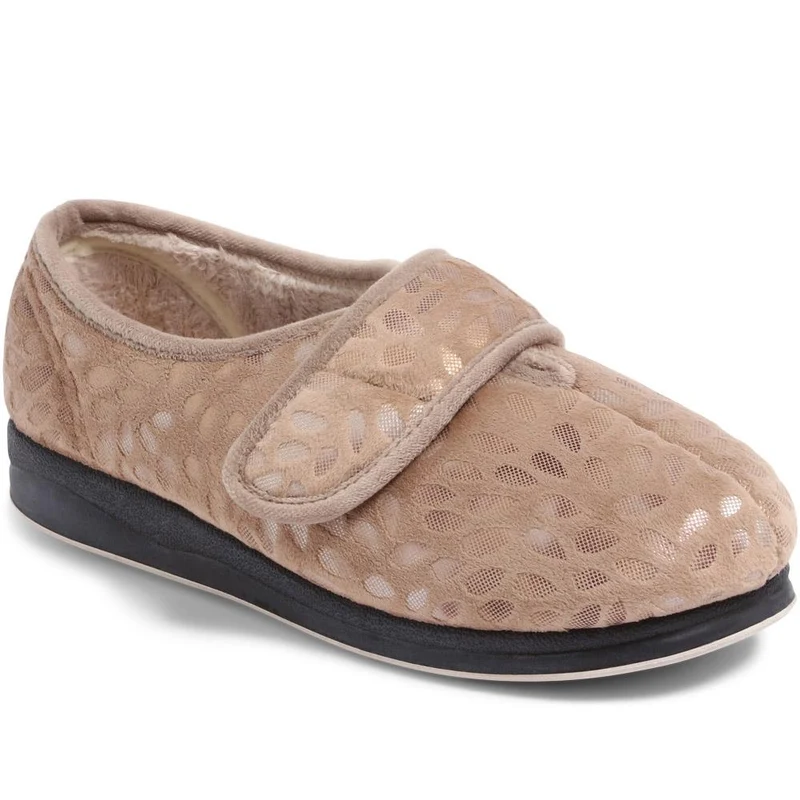 Extra-Wide Fit Slippers - AMINA / 323 506