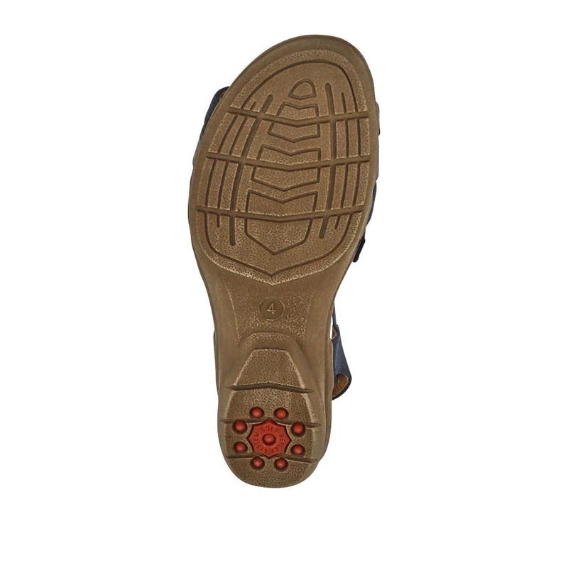 Wide-Fit Shock-Absorbing Sandals - RELIF41058 / 327 185 - Navy