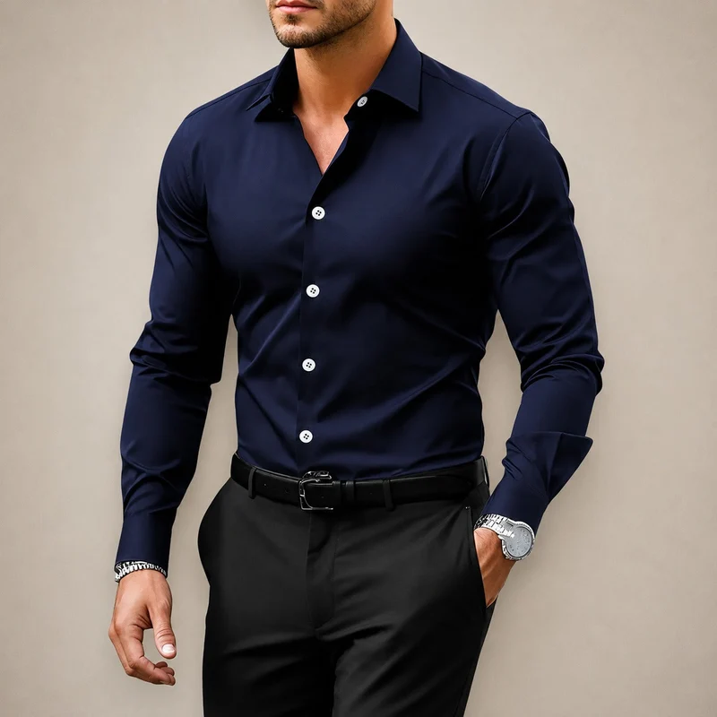 Gibbs - Formelles Slim Fit Hemd
