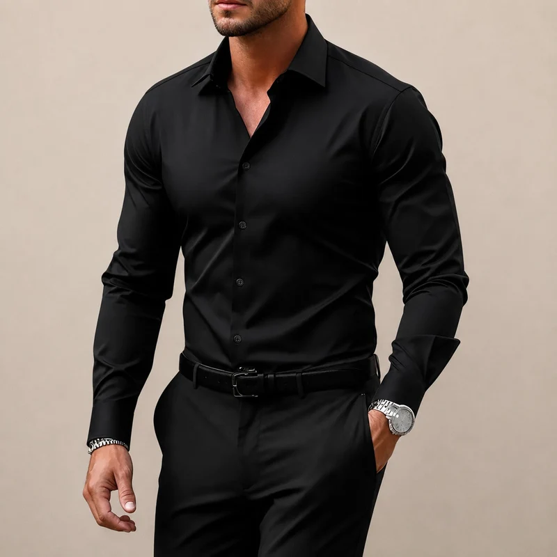 Gibbs - Formelles Slim Fit Hemd