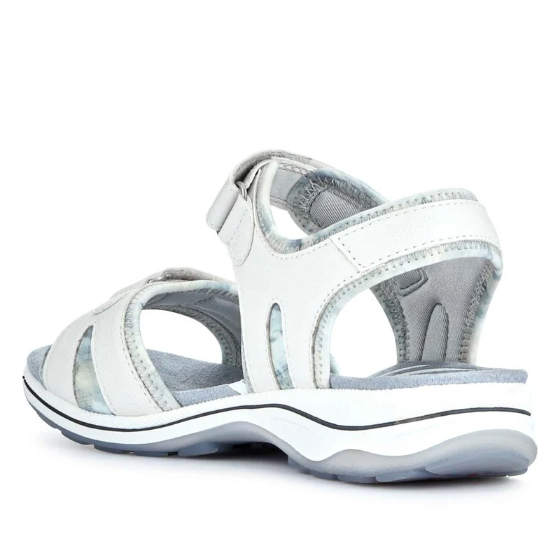 Adjustable Dual Touch Fastening Sandals - RELIF41008 / 326 873 - Off White