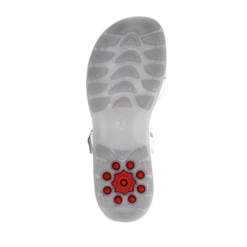 Adjustable Dual Touch Fastening Sandals - RELIF41008 / 326 873 - Off White