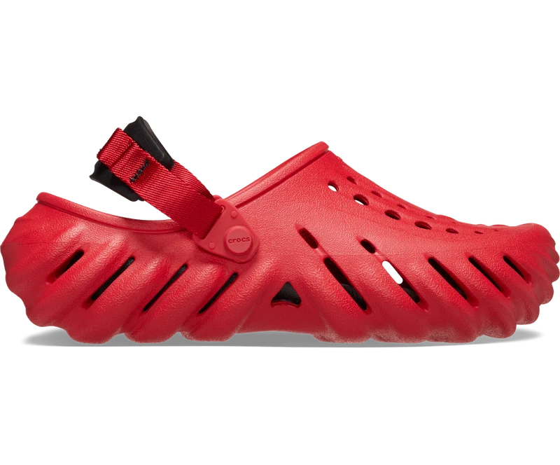 Crocs Unisex Echo Clog - Varsity Red
