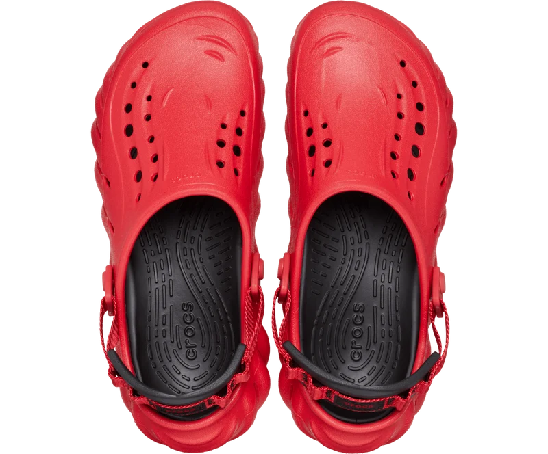 Crocs Unisex Echo Clog - Varsity Red