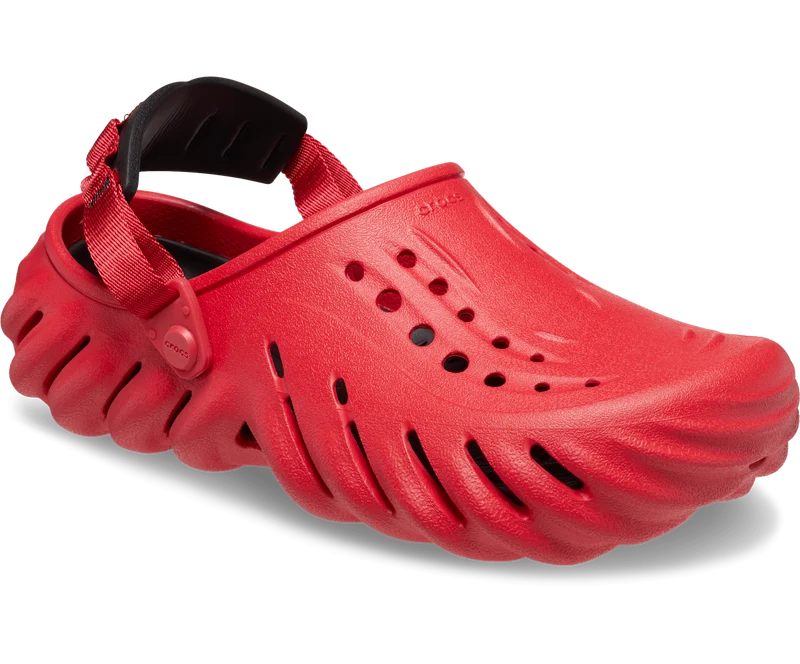 Crocs Unisex Echo Clog - Varsity Red
