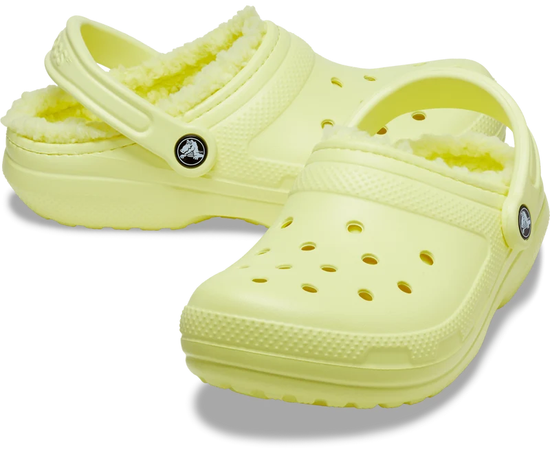 Crocs Unisex-Klassiker Lined Clog - Schwefel