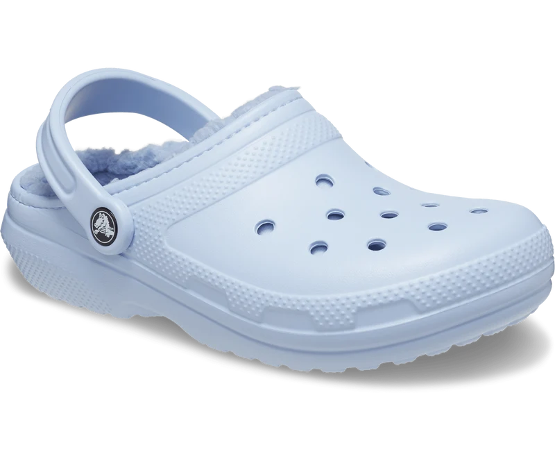 Crocs Unisex-Klassiker Lined Clog - Blauer Kalzit