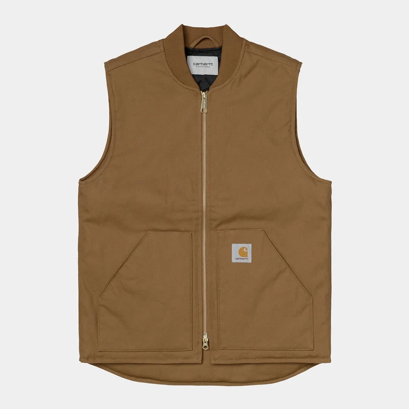 Carhartt WIP Starre Herrenweste – Hamilton Brown