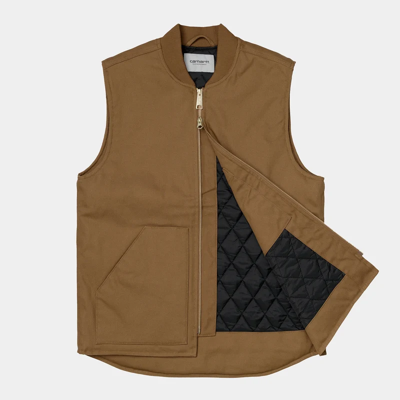 Carhartt WIP Starre Herrenweste – Hamilton Brown