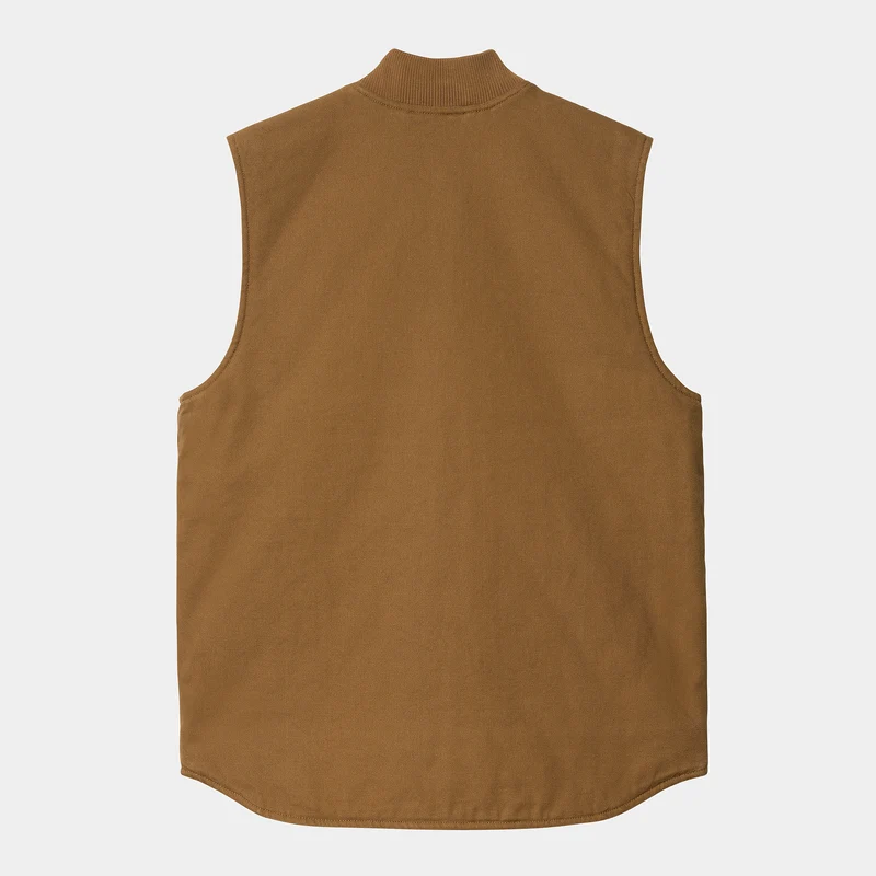 Carhartt WIP Herren-Weste in schwerer Stone-Waschung – Hamilton Brown