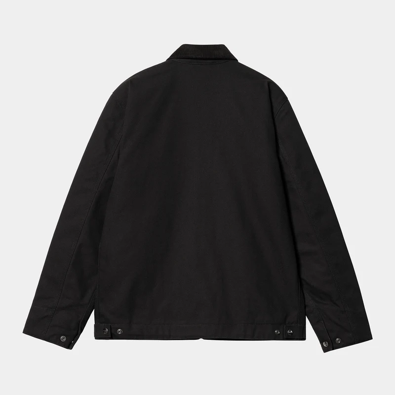 Carhartt WIP Herren Detroit Rigid Jacke – Schwarz / Schwarz